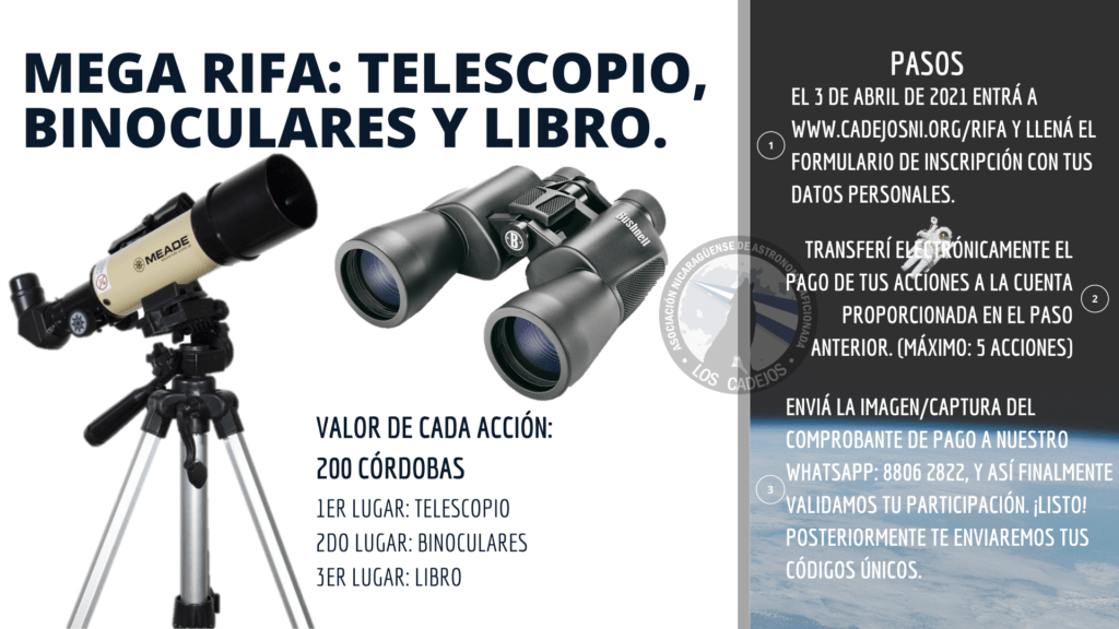 Rifa Telescopio Nicaragua